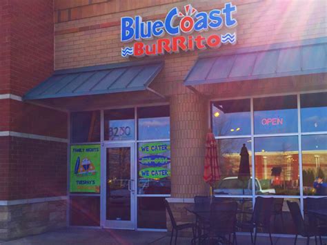 blue coast burrito in hendersonville